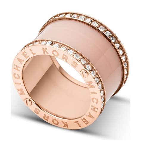 michael kors rose gold ring sale|Michael Kors ring price.